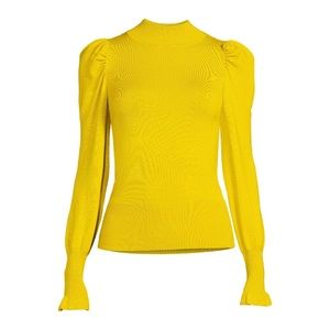 Love trend mock neck sweater
